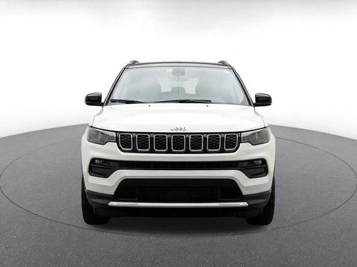 Bright White Clearcoat 2025 Jeep Compass Limited