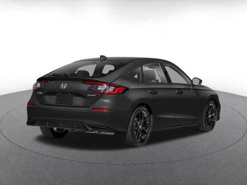 Black 2025 Honda Civic Sport