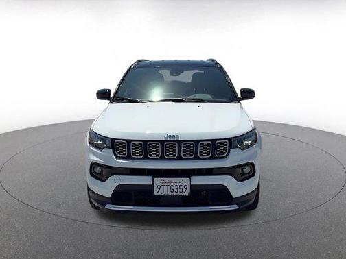 Bright White Clearcoat 2025 Jeep Compass Limited