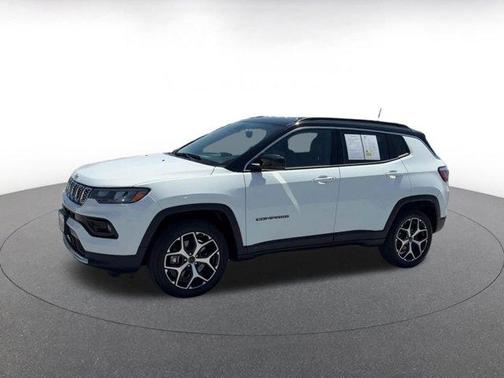 Bright White Clearcoat 2025 Jeep Compass Limited