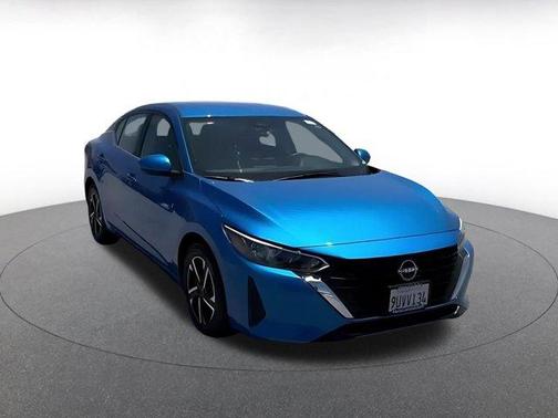 Electric Blue Metallic 2025 Nissan Sentra SV