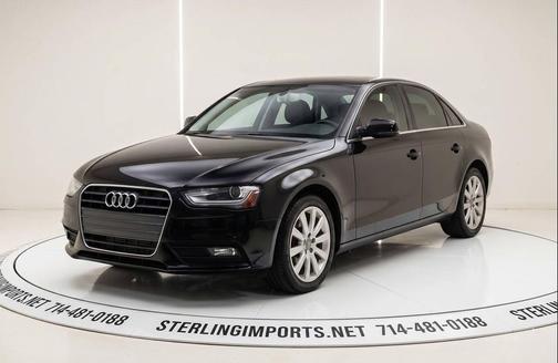 Brilliant Black 2013 Audi A4 2.0T Premium