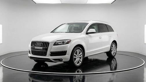 Glacier White Metallic 2013 Audi Q7 3.0T S line Prestige
