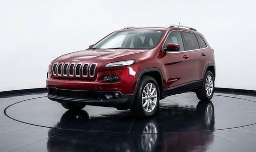 Deep Cherry Red Crystal Pearlcoat 2016 Jeep Cherokee Latitude