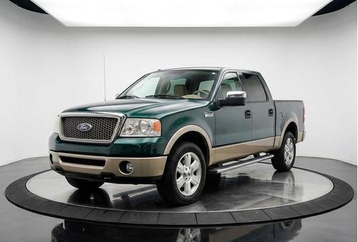 Forest Green Clearcoat Metallic 2007 Ford F-150 Lariat SuperCrew