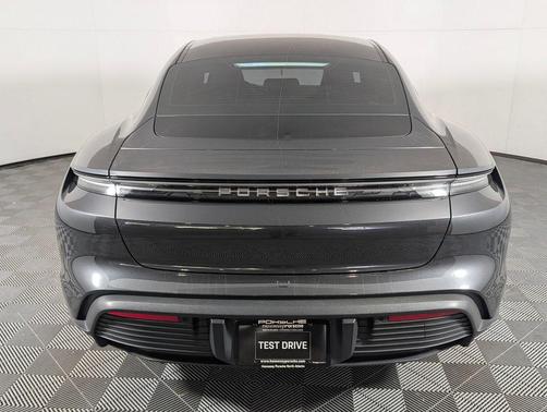 Volcano Gray Metallic 2025 Porsche Taycan RWD