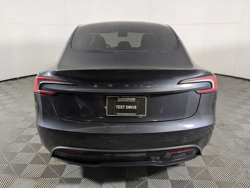 Stealth Gray 2025 Tesla Model 3 Long Range