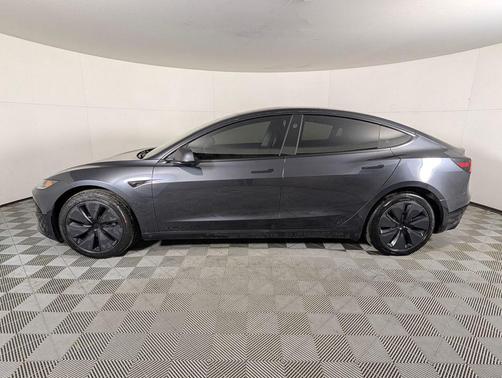 Stealth Gray 2025 Tesla Model 3 Long Range