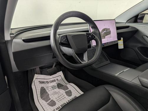 Stealth Gray 2025 Tesla Model 3 Long Range