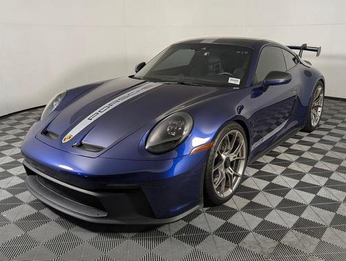 Gentian Blue Metallic 2022 Porsche 911 GT3