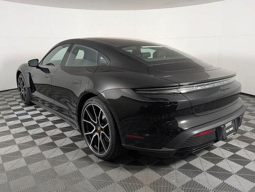 Black 2026 Porsche Taycan 4