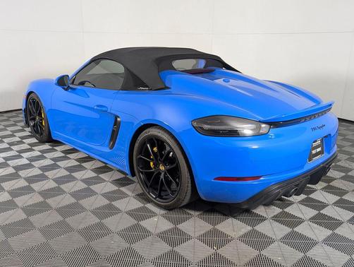 Shark Blue 2022 Porsche 718 Spyder Base
