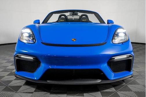 Shark Blue 2022 Porsche 718 Spyder Base