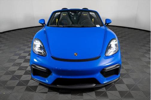 Shark Blue 2022 Porsche 718 Spyder Base
