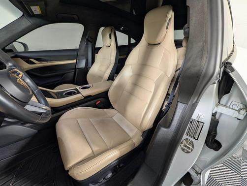 White 2020 Porsche Taycan Turbo S