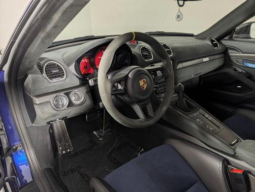 Gentian Blue Metallic 2023 Porsche 718 Cayman GT4 RS