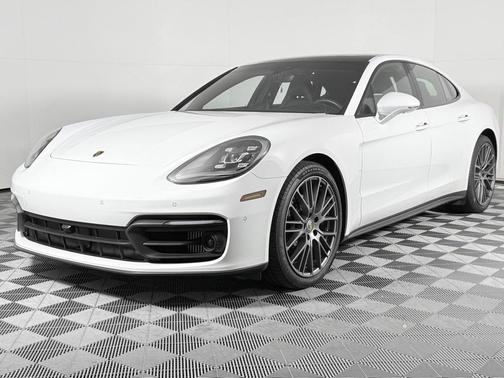 Carrara White 2023 Porsche Panamera Platinum Edition