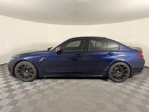 Tanzanite Blue II Metallic 2025 BMW M3 Competition xDrive