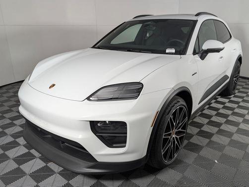 White 2026 Porsche Macan Macan Electric 4