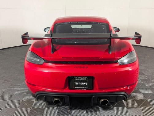 Red 2023 Porsche 718 Cayman GT4 RS