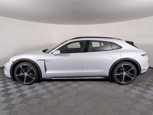 Grey 2026 Porsche Taycan 4