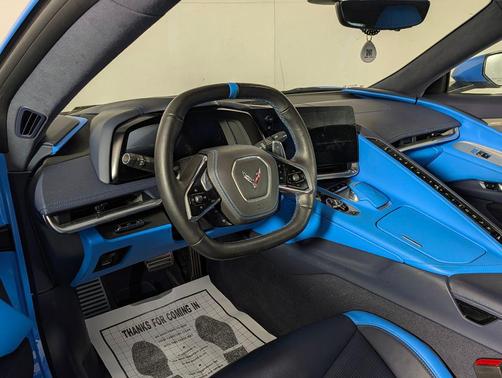 Rapid Blue 2023 Chevrolet Corvette Stingray w/3LT