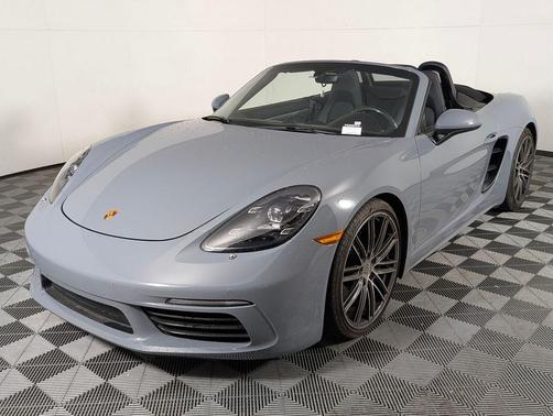 Arctic Grey 2024 Porsche 718 Boxster