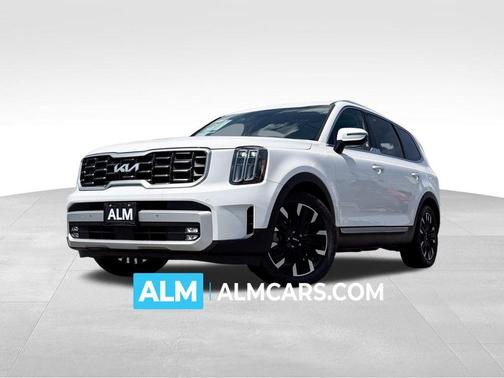 Glacial White Pearl 2024 Kia Telluride SX-Prestige