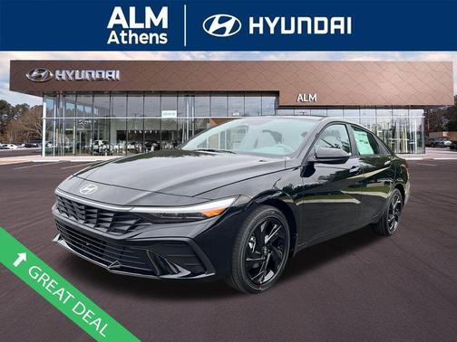 Black 2026 Hyundai ELANTRA SEL Sport