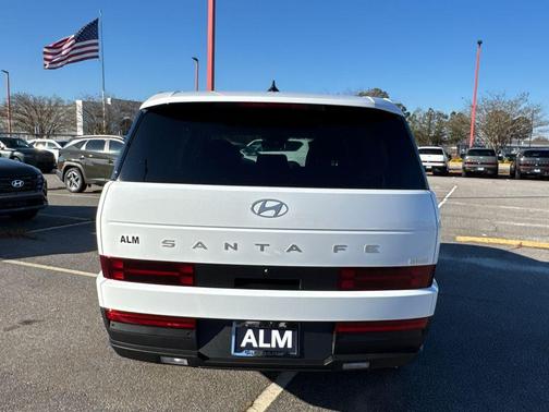 White 2026 Hyundai SANTA FE HEV SE