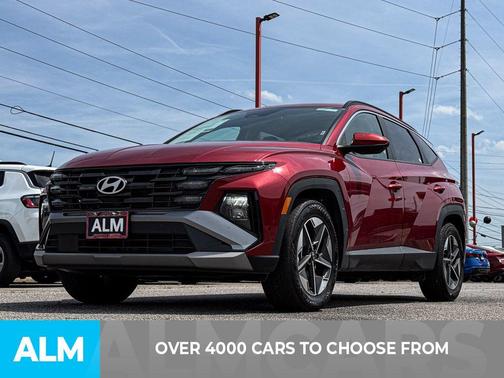 Red 2025 Hyundai TUCSON SEL