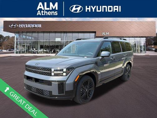 Gray 2026 Hyundai SANTA FE HEV Calligraphy