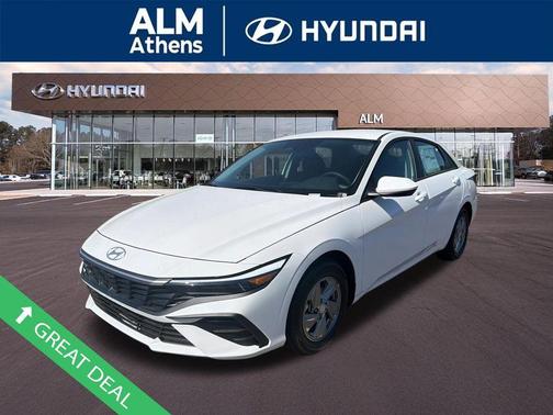 Serenity White Pearl 2026 Hyundai ELANTRA SE