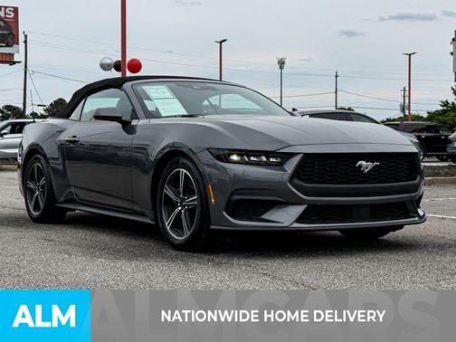 Carbonized Gray Metallic 2025 Ford Mustang EcoBoost Premium