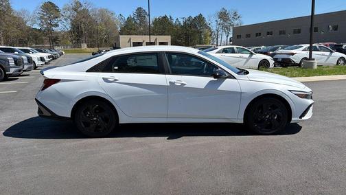 White 2026 Hyundai ELANTRA HEV SEL Sport