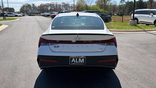 White 2026 Hyundai ELANTRA HEV SEL Sport