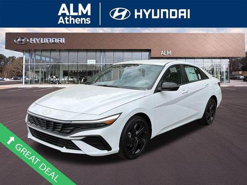 Serenity White Pearl 2026 Hyundai ELANTRA SEL Sport