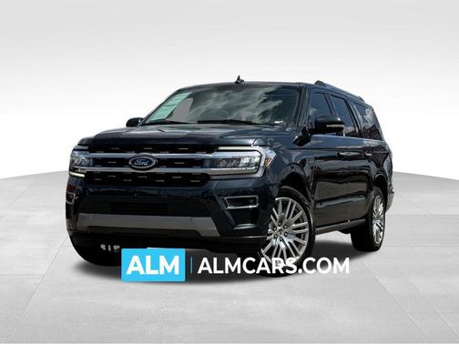 Blue Metallic 2024 Ford Expedition Max Limited