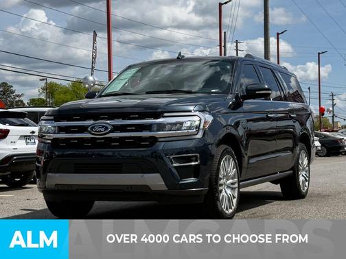 Blue Metallic 2024 Ford Expedition Max Limited