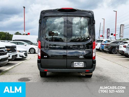Agate Black Metallic 2023 Ford Transit-350 XLT