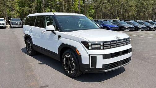 White 2026 Hyundai SANTA FE SE