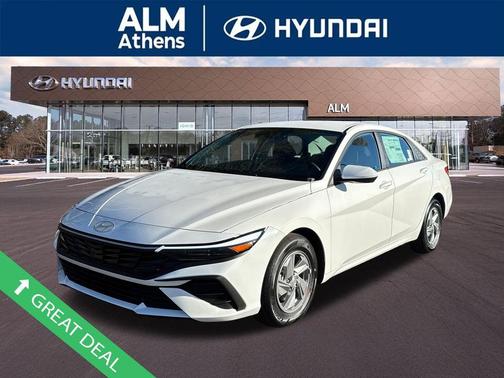 Serenity White Pearl 2026 Hyundai ELANTRA SE