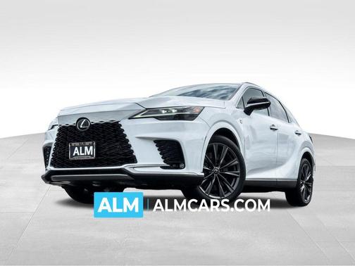 Ultra White 2023 Lexus RX 350 F SPORT Handling