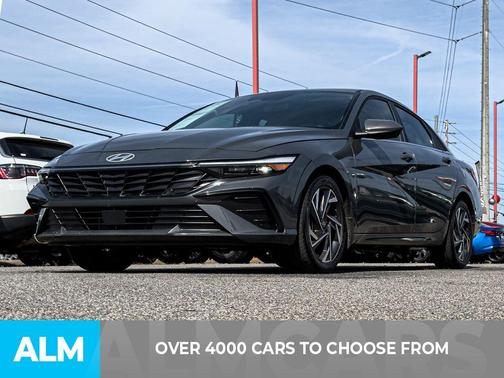 Gray 2024 Hyundai ELANTRA SEL