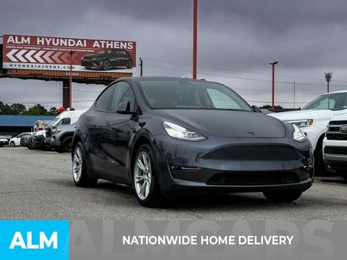 Gray 2023 Tesla Model Y Long Range