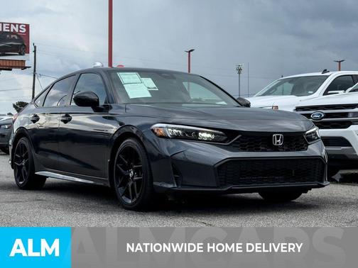 Meteorite Gray Metallic 2025 Honda Civic Sport