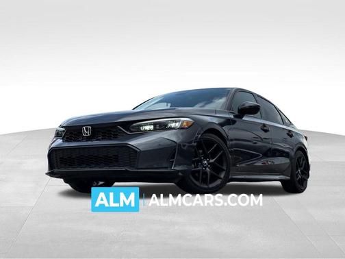 Meteorite Gray Metallic 2025 Honda Civic Sport