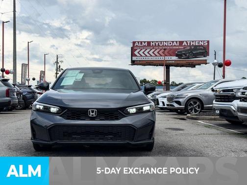 Meteorite Gray Metallic 2025 Honda Civic Sport