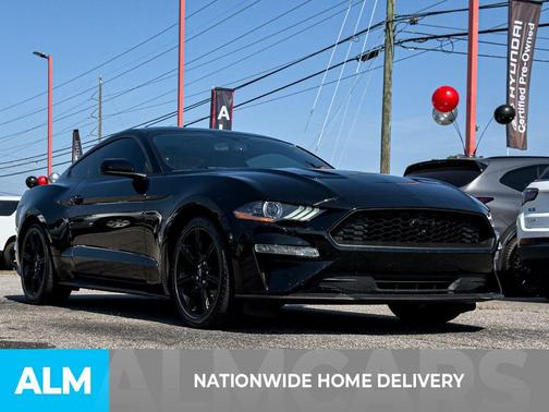 Shadow Black 2020 Ford Mustang EcoBoost