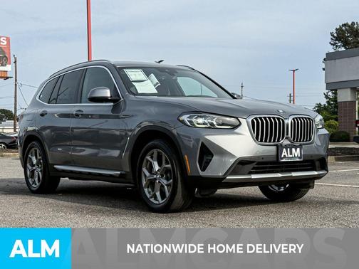 Skyscraper Gray Metallic 2023 BMW X3 xDrive30i